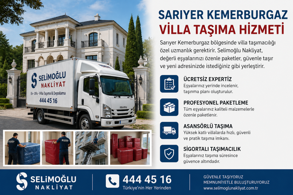 Kemerburgaz Evden Eve Nakliyat