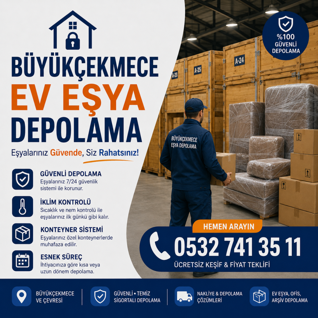 Büyükçekmece Ev Eşya Depolama