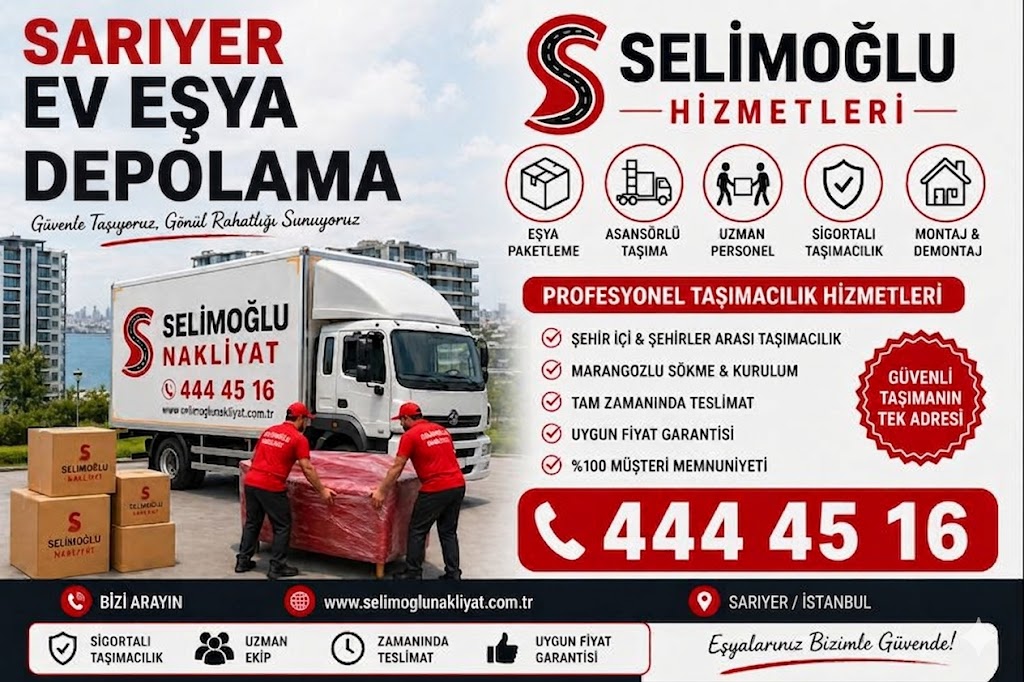 Sarıyer Ev Eşya Depolama