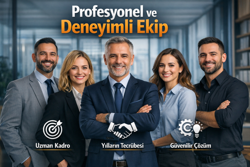 Profesyonel ve Deneyimli Ekip Profesyonel ve Deneyimli Ekip