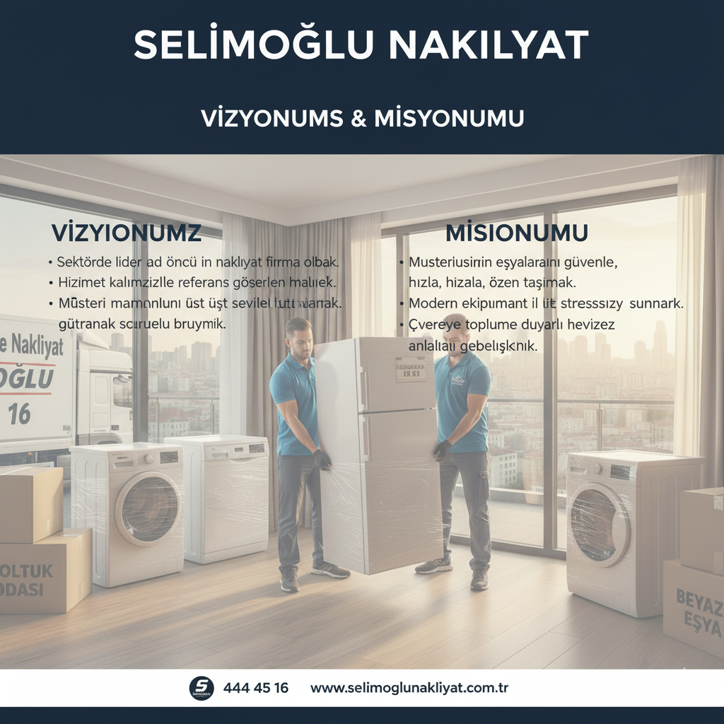 Vizyonumuz misyonumuz Selimoglu Nakliyat