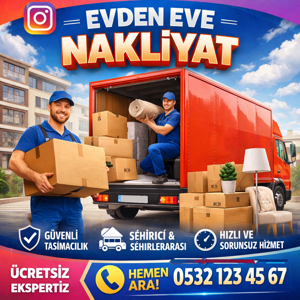 İnstagram Evden Eve Nakliyat