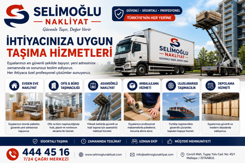 İHTİYACINIZA UYGUN TAŞIMA HİZMETLERİ
