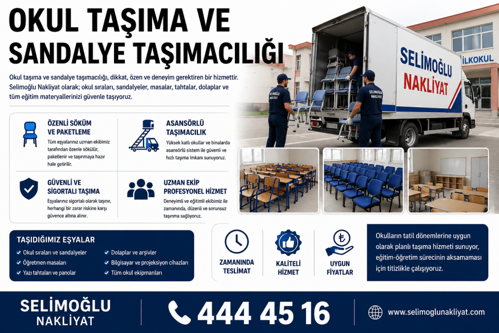 Okul Taşıma ve Sandalye Taşımacılığı