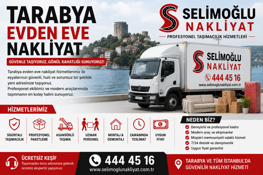TARABYA EVDEN EVE NAKLİYAT