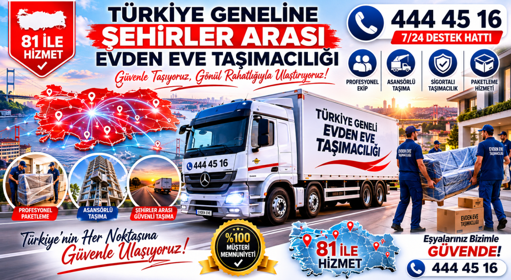 İstanbul Şanlıurfa Evden Eve Nakliyat