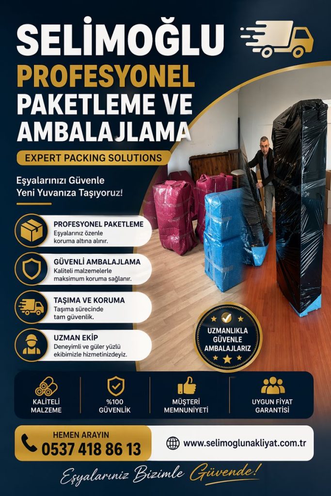 Gaziosmanpaşa evden eve nakliyat