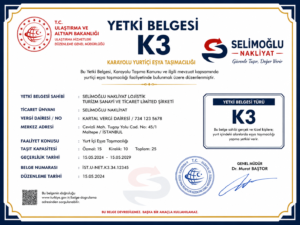 K3 YETKI BELGEMIZ