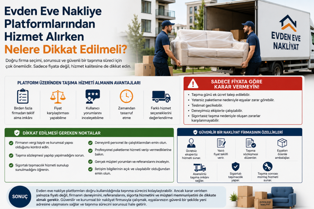 Evden eve nakliye platformlari