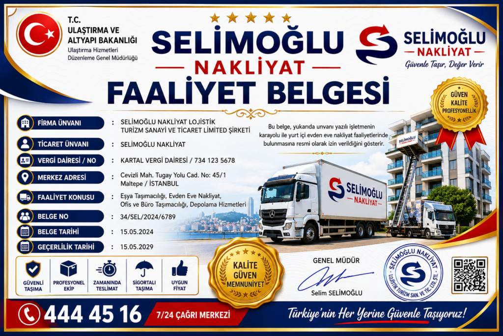 Etiler Akatlar Ulus Nakliye Depolama Taşıma
