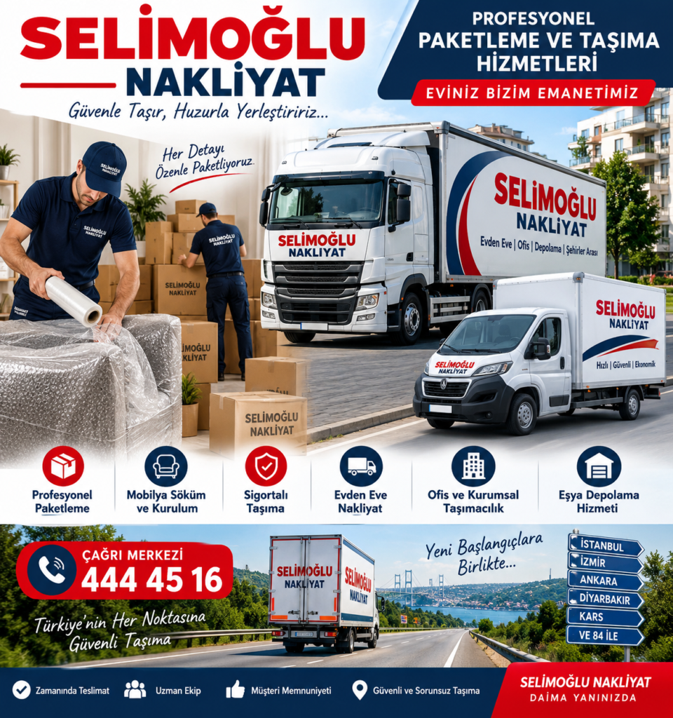 Güvenilir Evden Eve Nakliyat